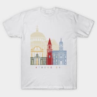 Athens GA skyline poster T-Shirt